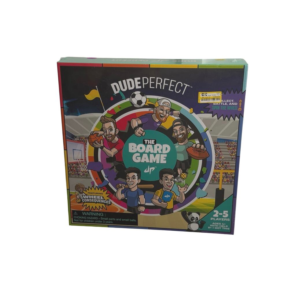 Dude Perfect The Board Game Family Game Night 2-5 Players Factory Sealed